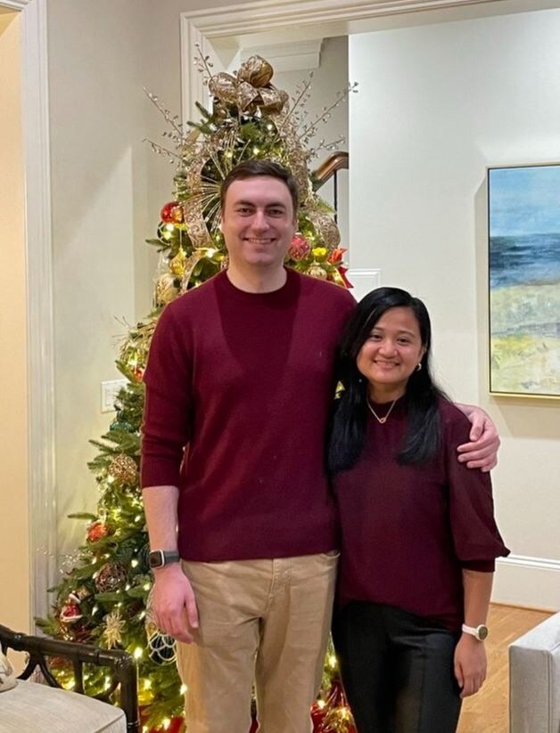 Our first Christmas together and meeting Mike's family.