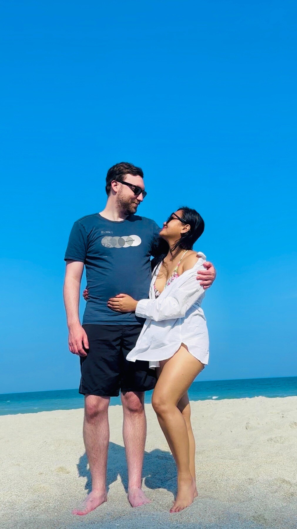 First beach trip together. Destination: Myrtle Beach